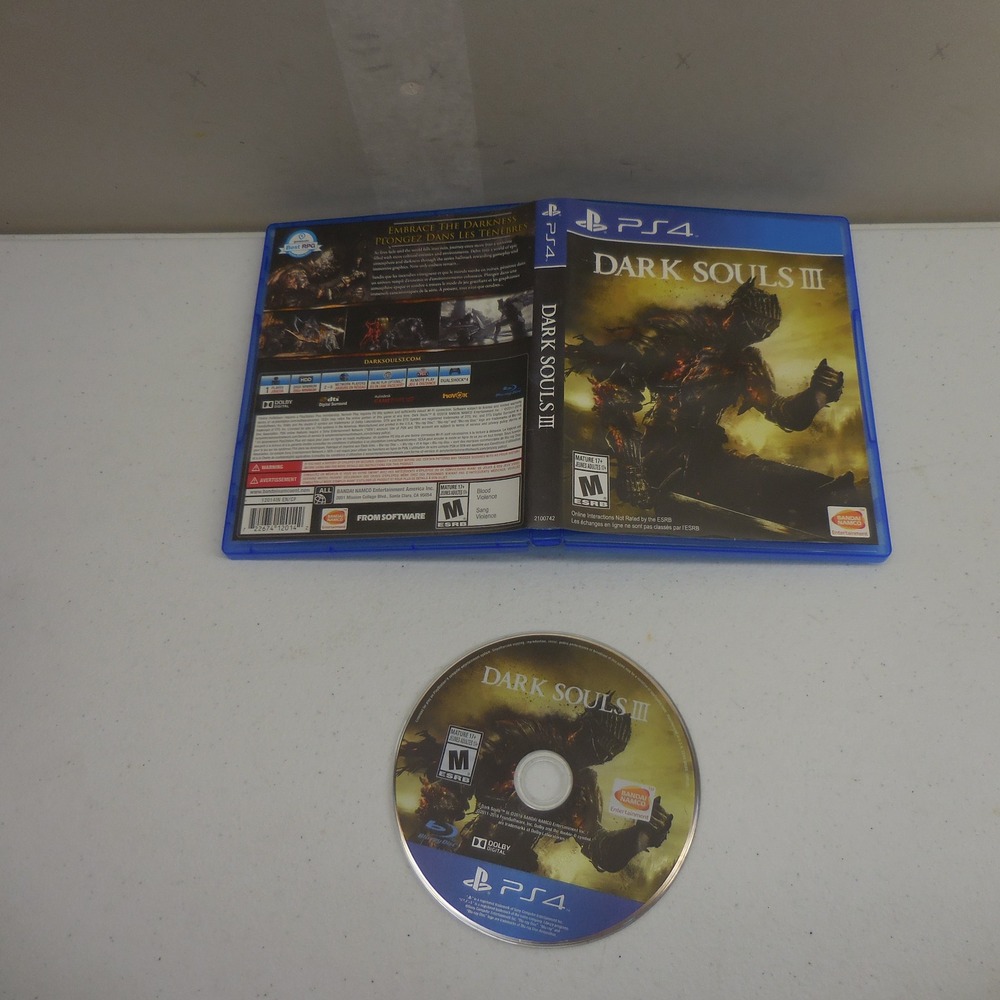 Dark Souls III PS4 Sony PlayStation 4 Action RPG FromSoftware Bandai Namco 2016